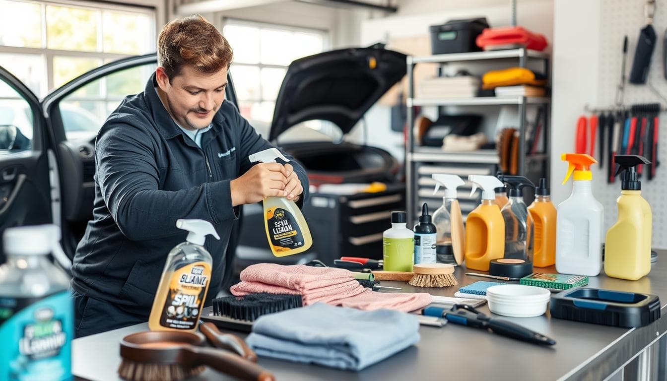 Featured image for Spill Cleanup Detailing: Coffee, Soft Drink, Milk, Petrol